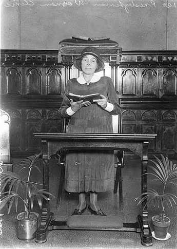1930's - First woman Presbyterian cleric in Australia